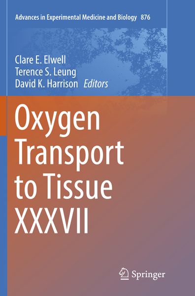 Produktbild: Oxygen Transport to Tissue XXXVII