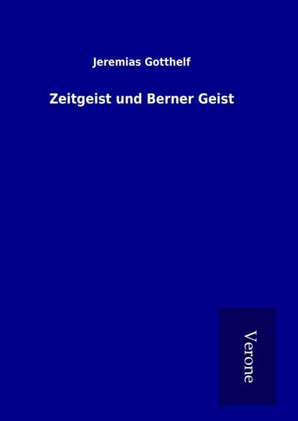 Produktbild: Zeitgeist und Berner Geist