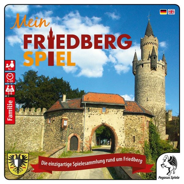 Produktbild: Mein Friedberg Spiel - Die einzigartige Spielesammlung rund um Friedberg