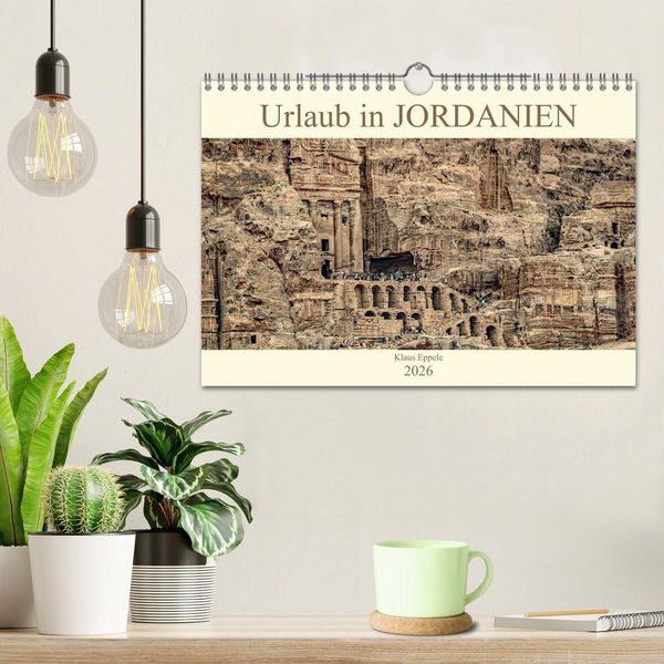 Produktbild: Urlaub in JORDANIEN (Wandkalender 2026 DIN A4 quer), CALVENDO Monatskalender