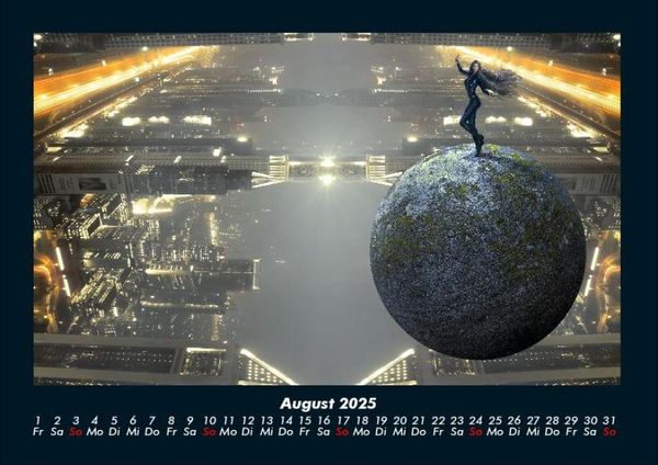 Produktbild: Mit Fantasy durch's Jahr 2025 Fotokalender DIN A4