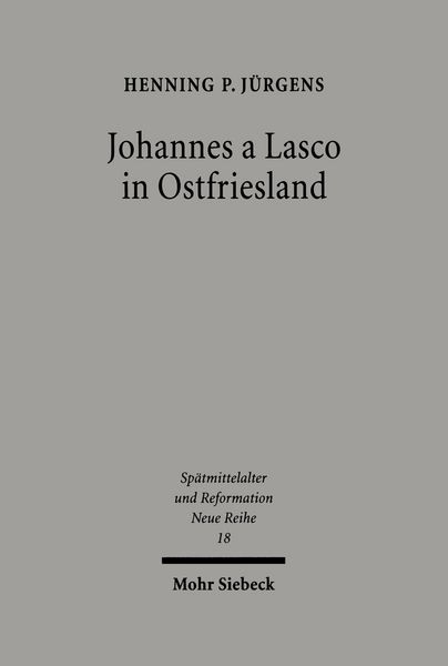 Produktbild: Johannes a Lasco in Ostfriesland