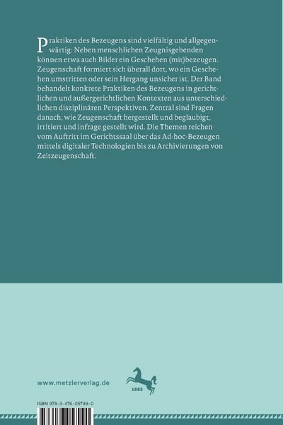Produktbild: Bezeugen