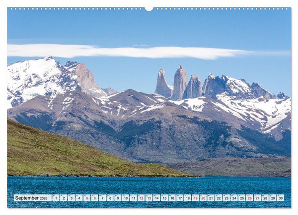 Produktbild: Chile - Facetten landschaftlicher Vielfalt (Wandkalender 2026 DIN A2 quer), CALVENDO Monatskalender