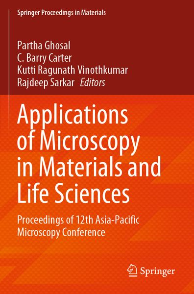 Produktbild: Applications of Microscopy in Materials and Life Sciences