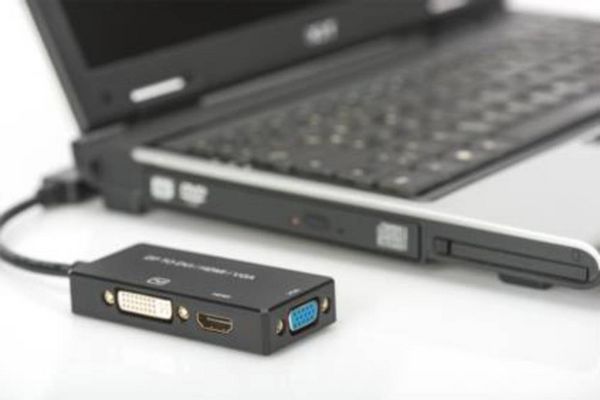 Produktbild: Digitus AV Konverter AK-340418-002-S [DisplayPort - HDMI, DVI, VGA] 3840 x 2160 Pixel