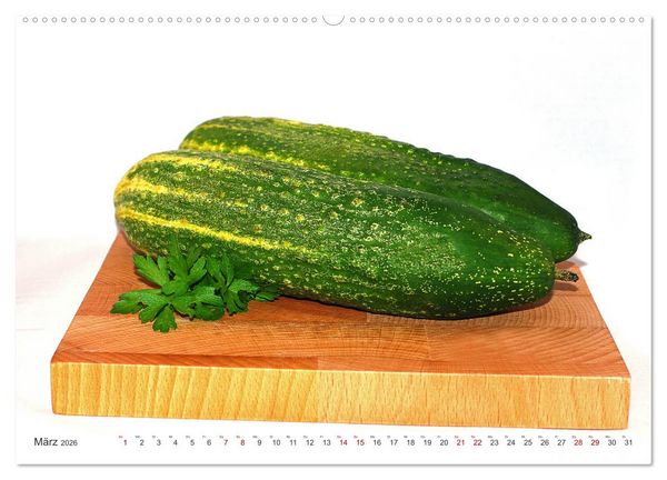 Produktbild: Gem&uuml;se, so gesund (hochwertiger Premium Wandkalender 2026 DIN A2 quer), Kunstdruck in Hochglanz