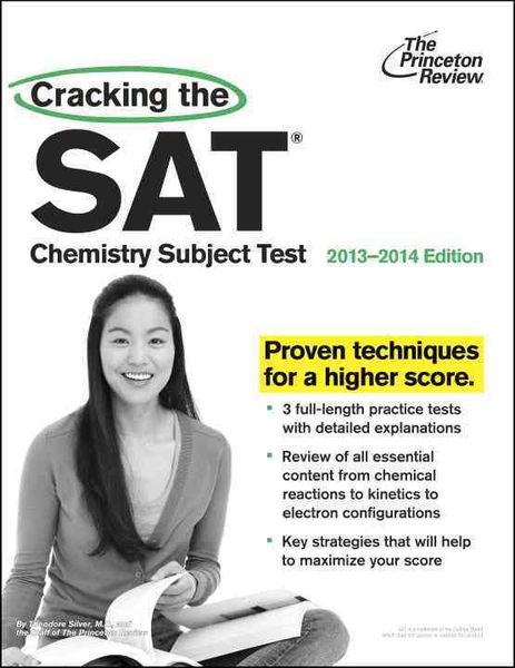 Produktbild: Silver, T: Cracking the SAT Chemistry Subject Test