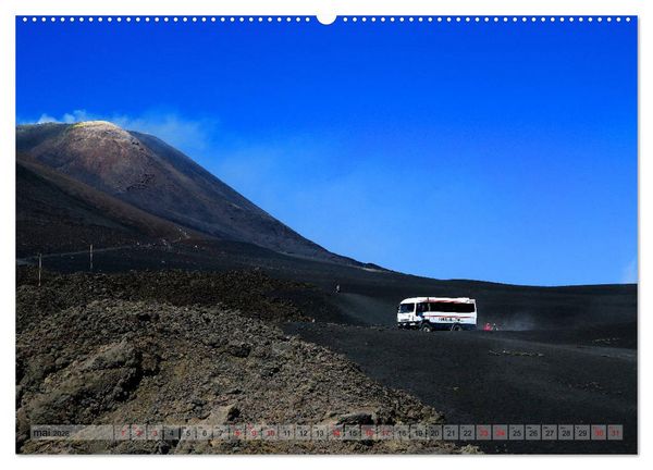 Produktbild: Sicile, la terre d'aventure entre la mer et les volcans (Calendrier mural 2026 DIN A2 vertical) calendrier de bureau
