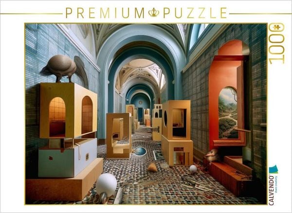 CALVENDO Puzzle Galerie der Dimensionen | 1000 Teile Lege-Größe 64x48cm Foto-Puzzle für glückliche Stunden