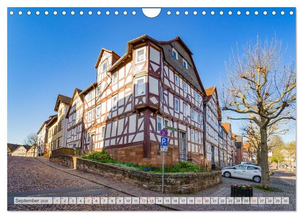 Produktbild: Frankenberg Hessen Impressionen (Wandkalender 2026 DIN A4 quer), CALVENDO Monatskalender