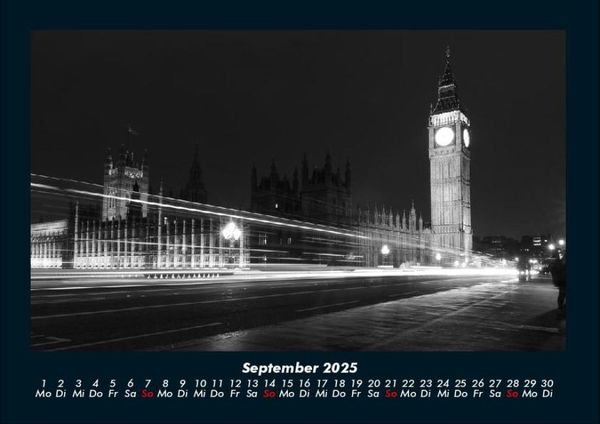 Produktbild: London 2025 Fotokalender DIN A4