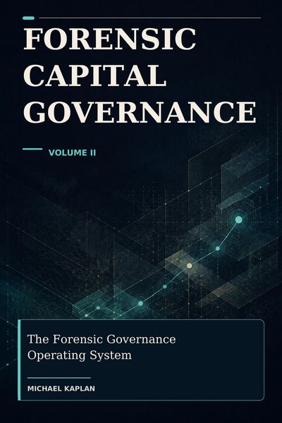 Produktbild: Forensic Capital Governance: The Forensic Governance Operating System