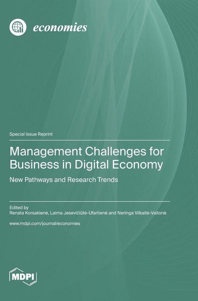 Produktbild: Management Challenges for Business in Digital Economy