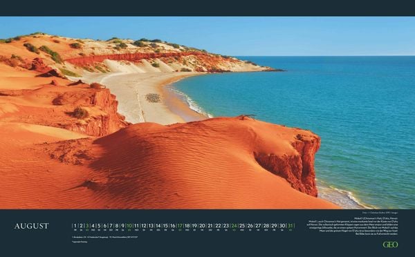 Produktbild: GEO Meer 2026 - Wand-Kalender - Reise-Kalender - Poster-Kalender - 58x36