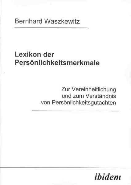 Lexikon der Persönlichkeitsmerkmale