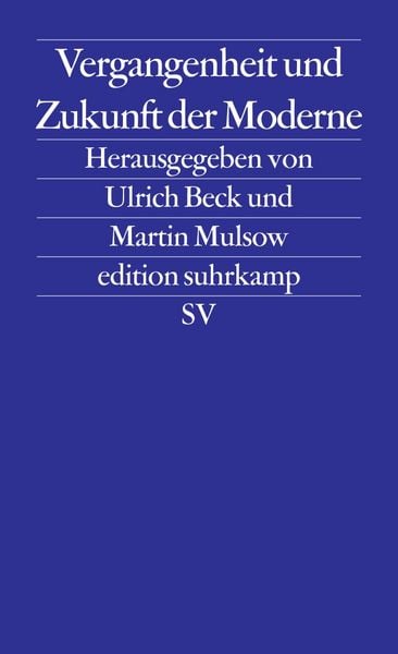 Produktbild: Vergangenheit und Zukunft der Moderne
