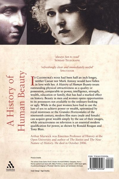 Produktbild: A History of Human Beauty