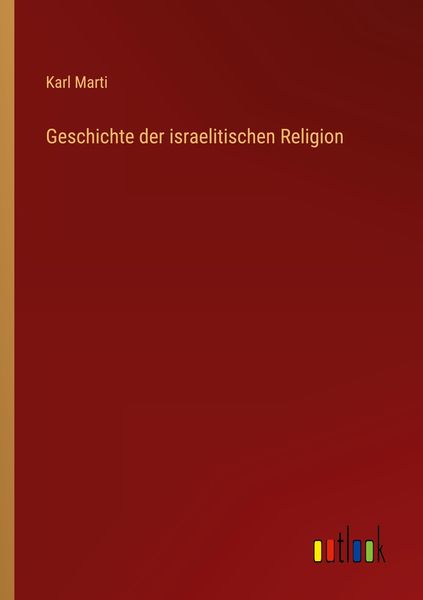 Produktbild: Geschichte der israelitischen Religion