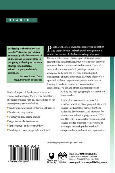 Produktbild: Leading People and Teams in Education