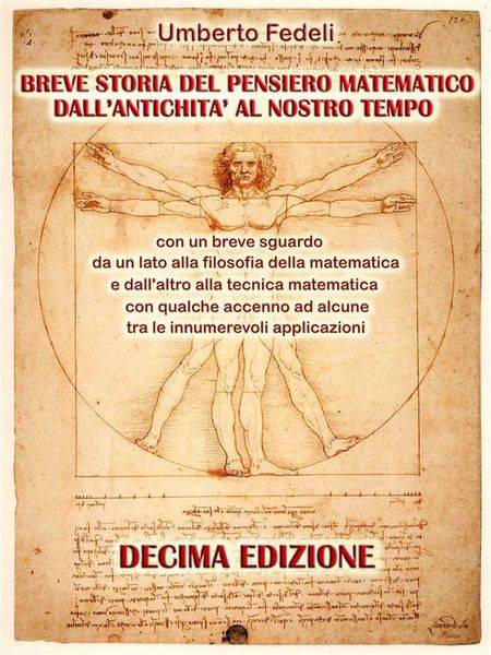 Produktbild: Breve storia del pensiero matematico dall'antichit&agrave; al nostro tempo