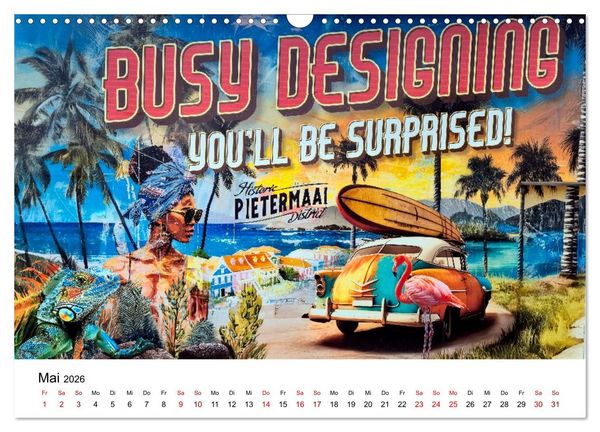 Produktbild: Willemstad - Die bunte Seite von Cura&ccedil;ao (Wandkalender 2026 DIN A3 quer), CALVENDO Monatskalender