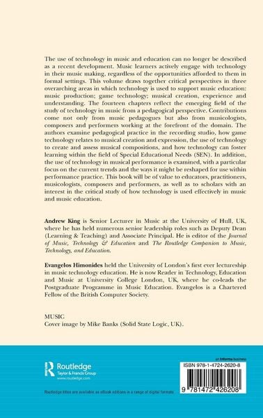 Produktbild: Music, Technology, and Education