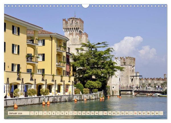Produktbild: Impressionen vom Gardasee (Wandkalender 2026 DIN A3 quer), CALVENDO Monatskalender