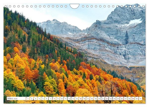 Produktbild: Indian Summer in der Eng - Das Naturdenkmal Gro&szlig;er Ahornboden (Wandkalender 2026 DIN A4 quer), CALVENDO Monatskalender