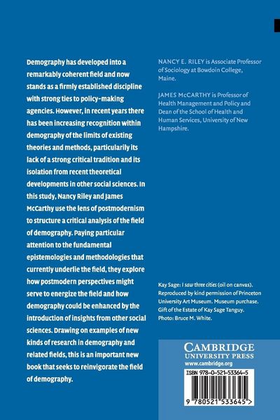 Produktbild: Demography in the Age of the Postmodern