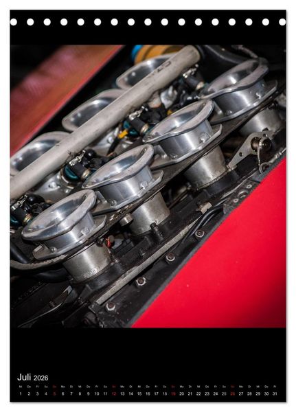 Produktbild: Klassische Rennmotoren (Tischkalender 2026 DIN A5 hoch), CALVENDO Monatskalender