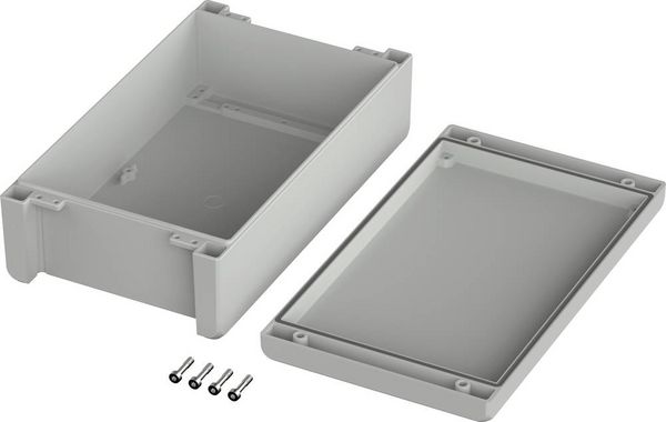 Produktbild: Bopla BA-S 281709 F Bocube Alu Geh&auml;use 7035 00166335 Industrie-Geh&auml;use 299 x 173 x 90 Aluminium Lichtgrau (RAL 7035) 1 St.
