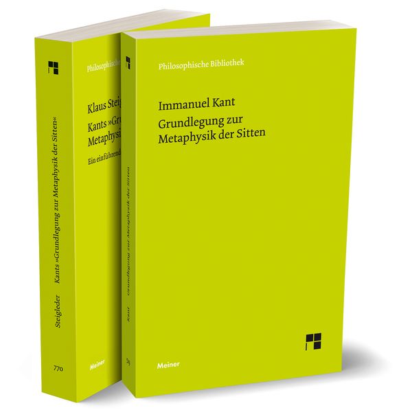 Produktbild: Grundlegung zur Metaphysik der Sitten + Kommentar (Set)
