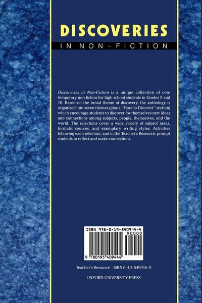 Produktbild: DISCOVERIES IN NON-FICTION