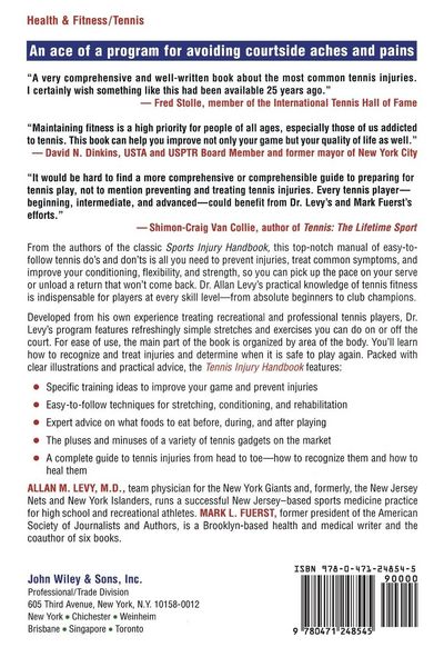 Produktbild: Tennis Injury Handbook