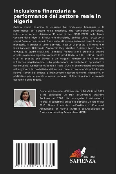Produktbild: Inclusione finanziaria e performance del settore reale in Nigeria