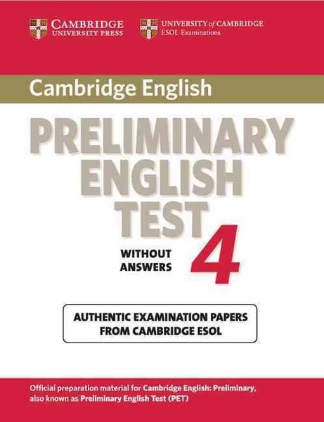 Produktbild: Cambridge Preliminary English Test 4 Student's Book