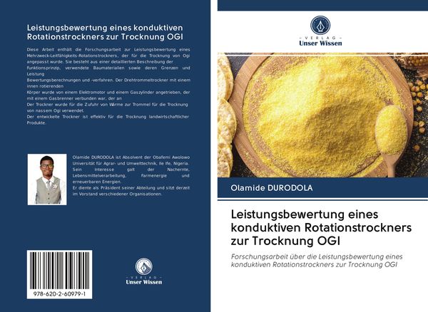 Produktbild: Leistungsbewertung eines konduktiven Rotationstrockners zur Trocknung OGI