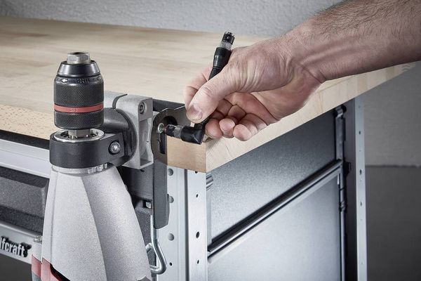 Produktbild: Wolfcraft 1/4" (6.3 mm) Winkelschraubendreher