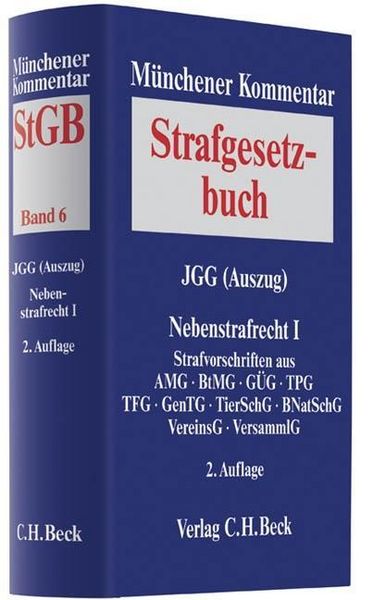 Produktbild: M&uuml;nchener Kommentar zum Strafgesetzbuch  Bd. 6: JGG (Auszug)