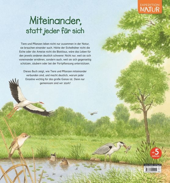 Produktbild: Miteinander in der Natur - Wie Tiere und Pflanzen gemeinsam leben