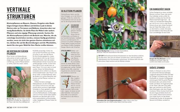 Grünes Gartenwissen. Kleine Gärten optimal gestaltet