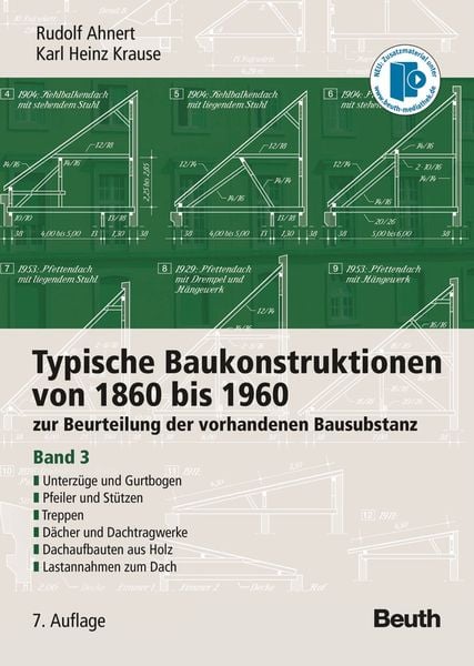 Produktbild: Typische Baukonstruktionen von 1860 bis 1960