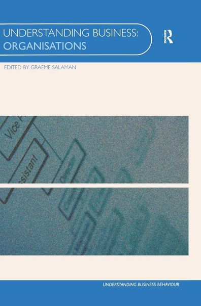 Produktbild: Understanding Business Organisations