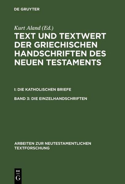 Produktbild: Die Einzelhandschriften