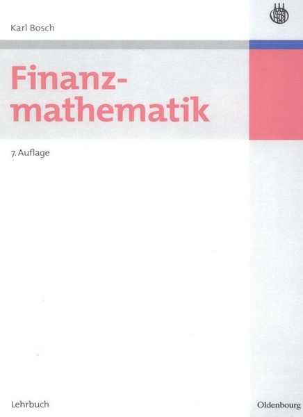 Produktbild: Finanzmathematik