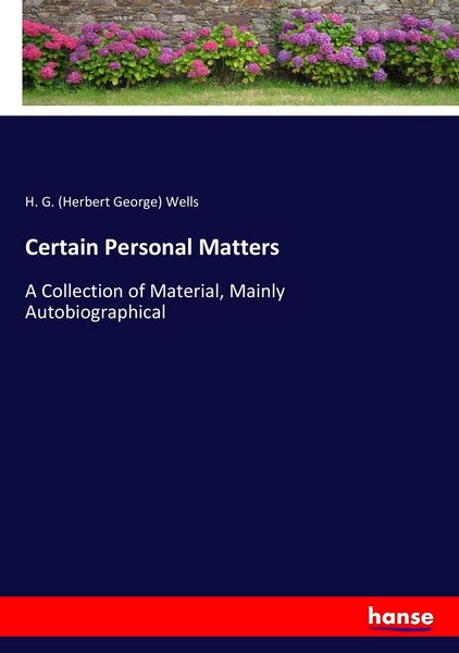 Produktbild: Certain Personal Matters