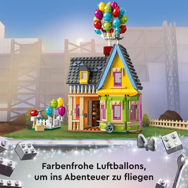 Produktbild: LEGO | Disney and Pixar Carls Haus aus &bdquo;Oben&ldquo;, baubares Spielzeug 43217