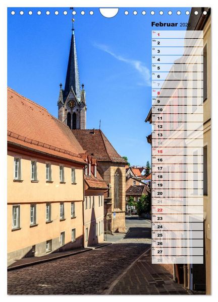 Produktbild: Schwabach Geburtstagskalender (Wandkalender 2026 DIN A4 hoch), CALVENDO Monatskalender