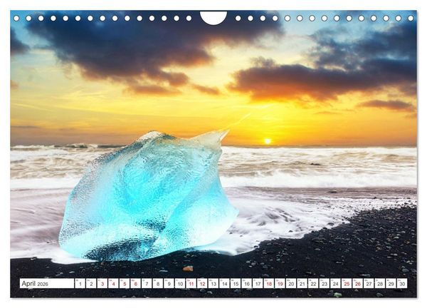 Produktbild: K&uuml;sten Impressionen (Wandkalender 2026 DIN A4 quer), CALVENDO Monatskalender